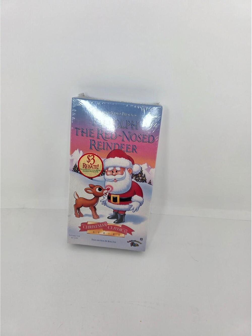 New Rudolph The Red Nose Reindeer VHS